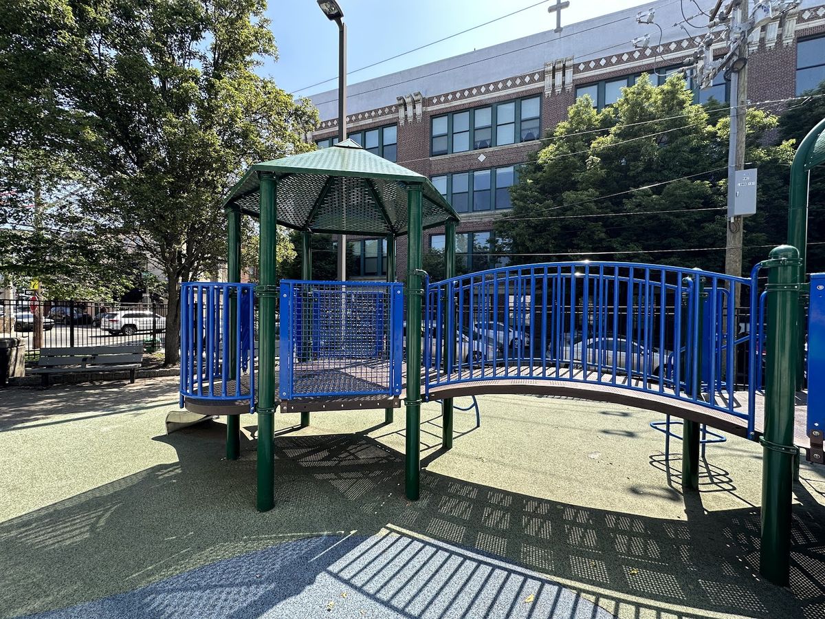 Columbus Square Park in Passyunk Square