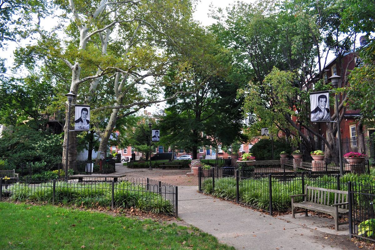 Mario Lanza Park in Queen Village