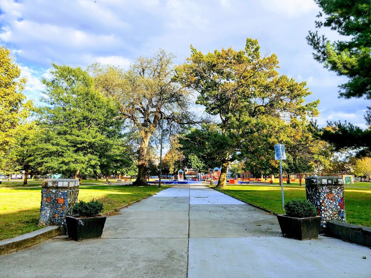 Norris Square Park in East Kensington